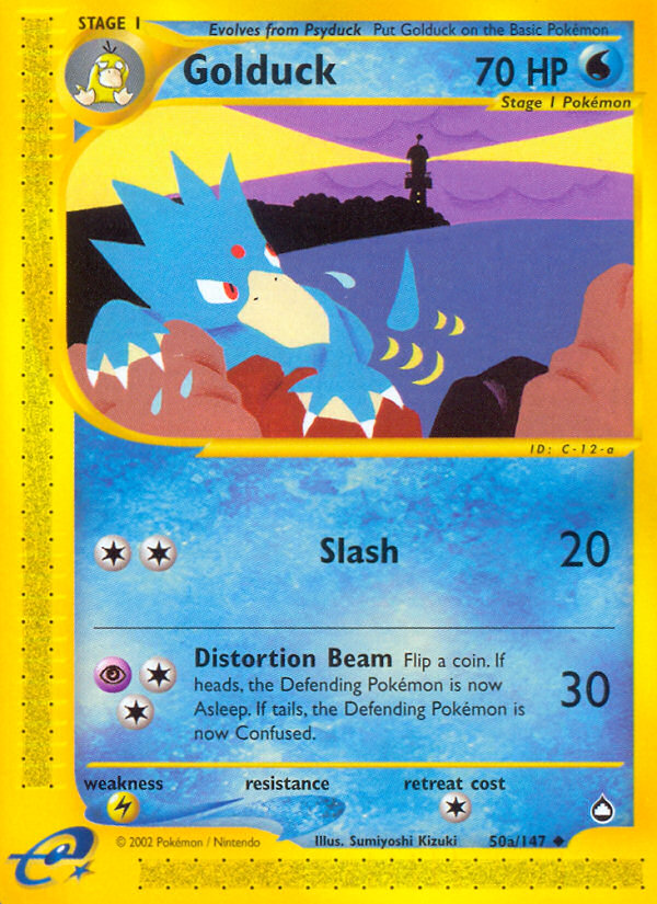 Golduck card