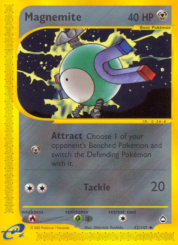 Magnemite card