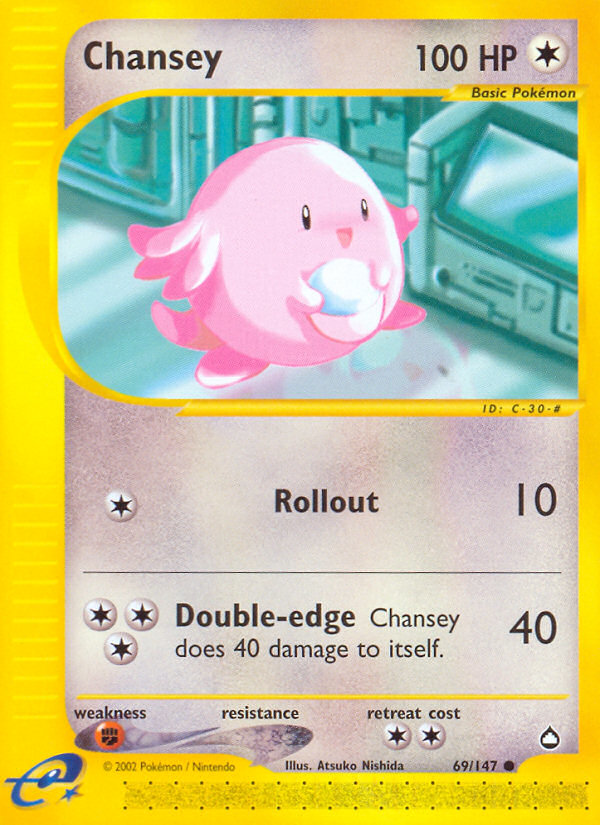 Chansey card