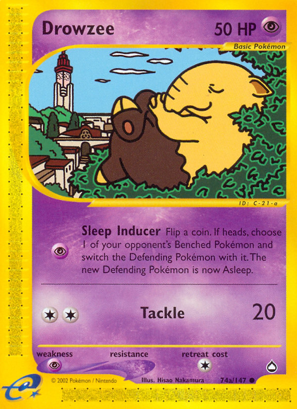 Drowzee card