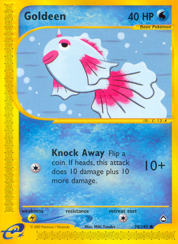 Goldeen card