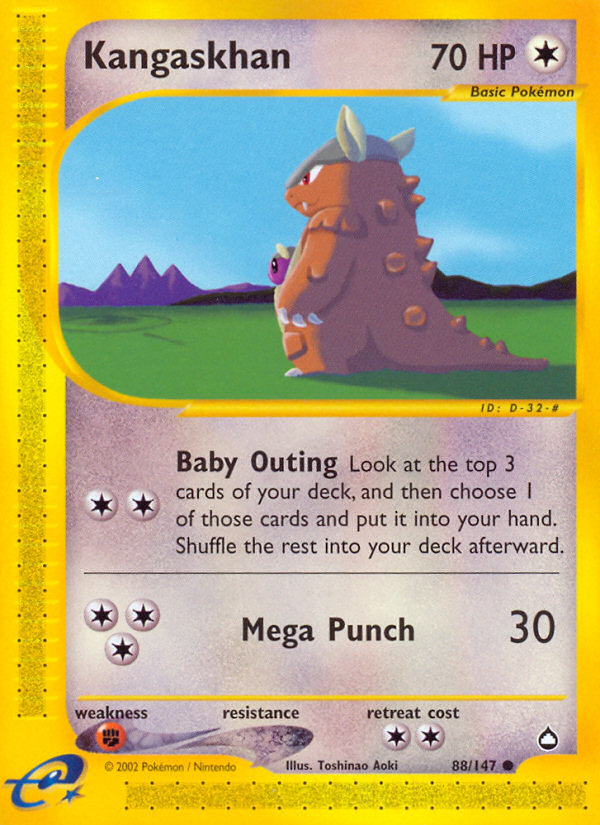 Kangaskhan card