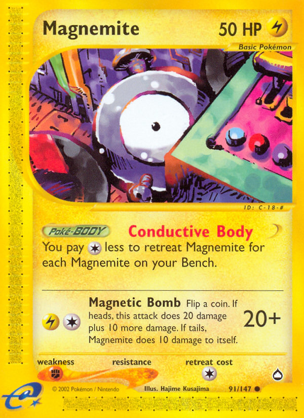 Magnemite card