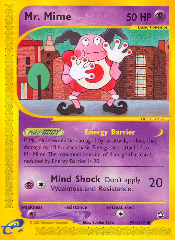 Mr. Mime card