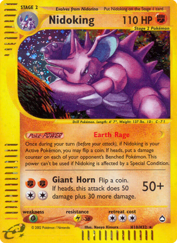 Nidoking card