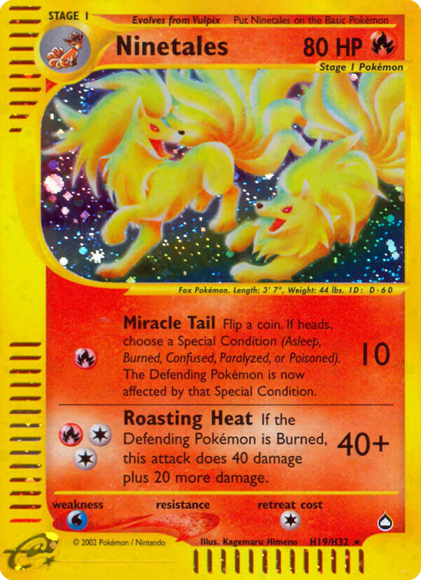 Ninetales card