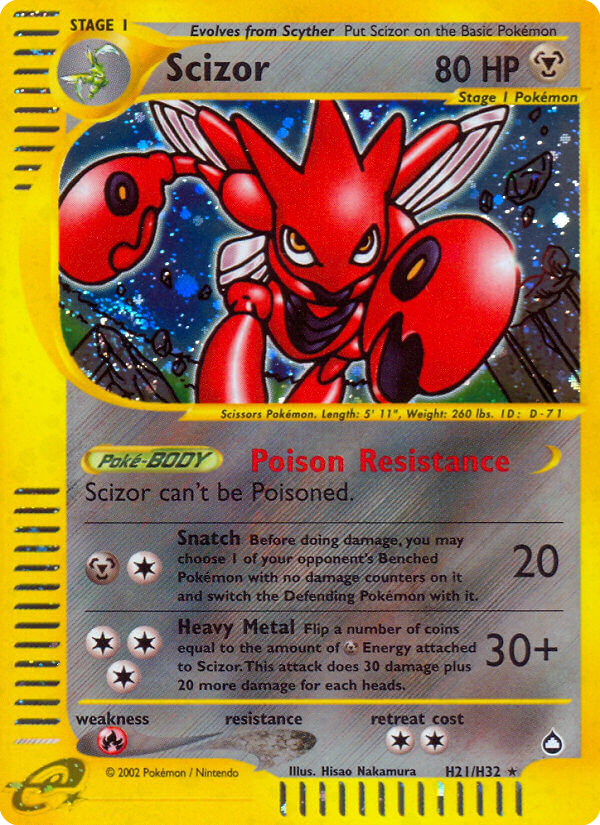 Scizor card