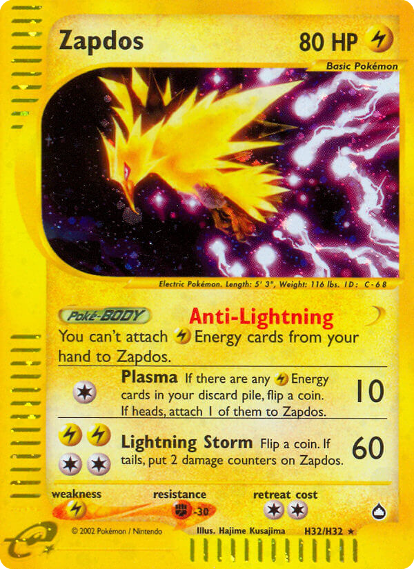 Zapdos card