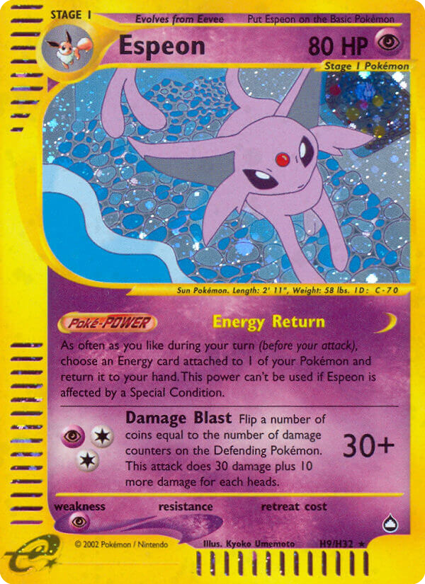 Espeon card