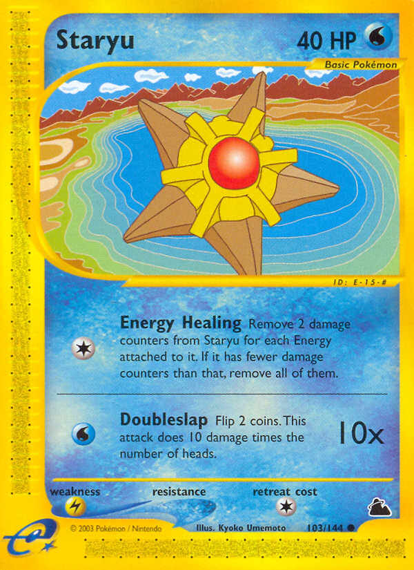 Staryu card