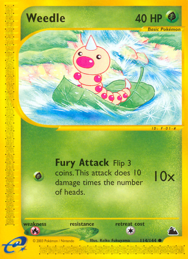 Weedle card