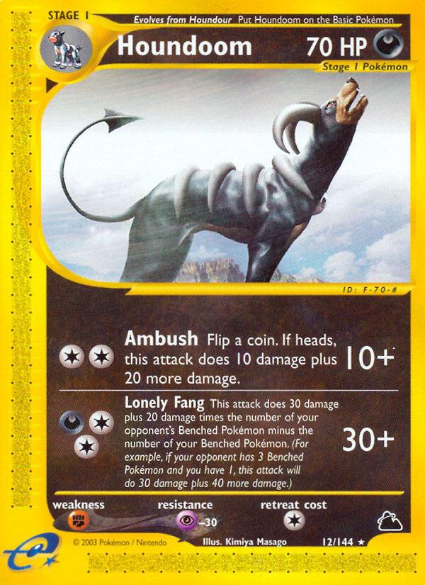 Houndoom card