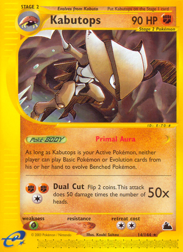 Kabutops card