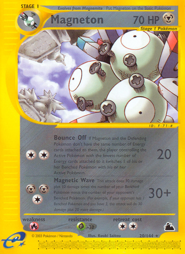 Magneton card