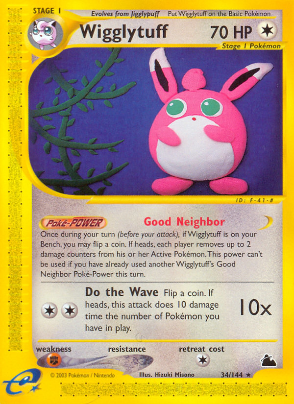 Wigglytuff card