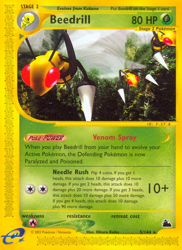 Beedrill card