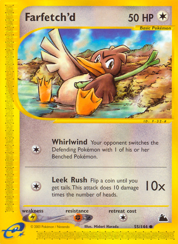 Farfetch'd card