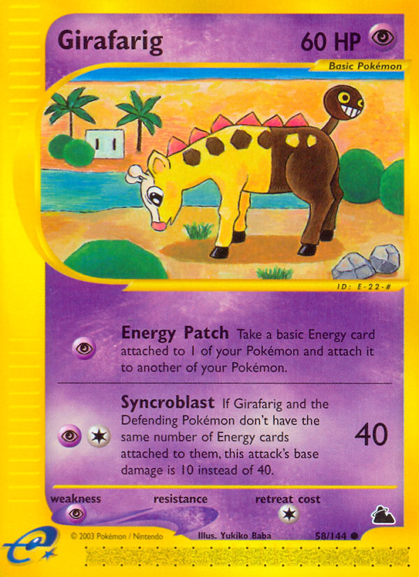 Girafarig card