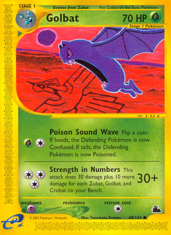 Golbat card