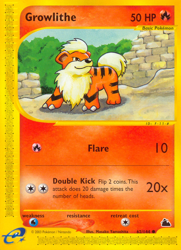 Growlithe card