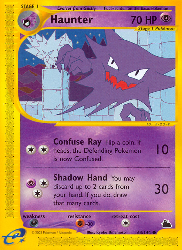 Haunter card