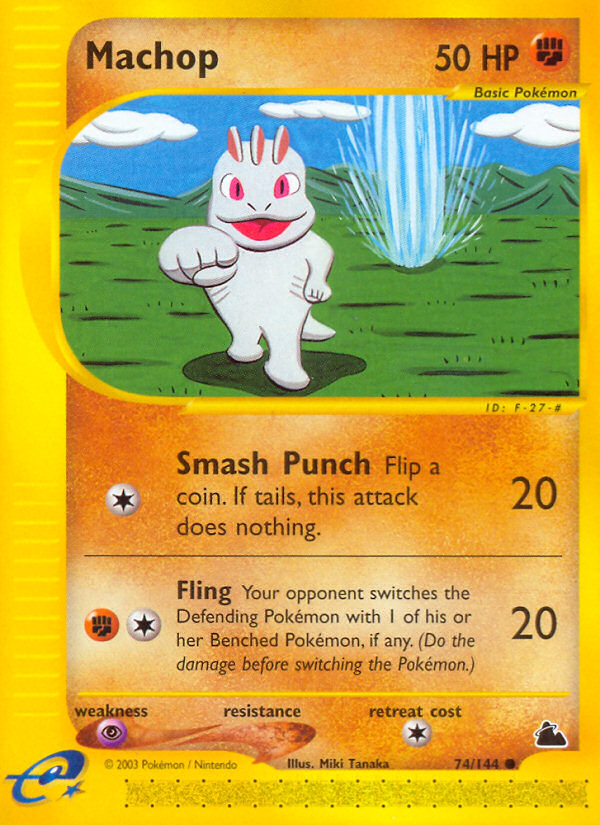 Machop card