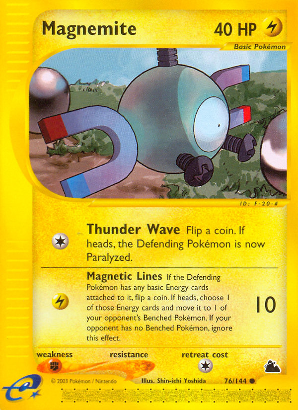 Magnemite card