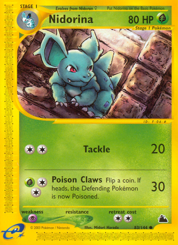 Nidorina card