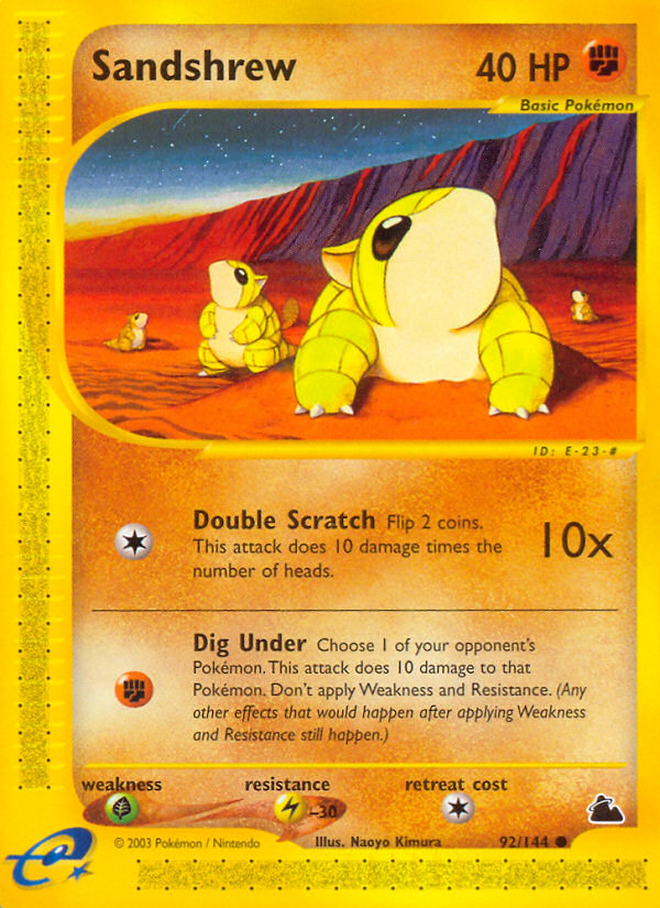 Sandshrew card