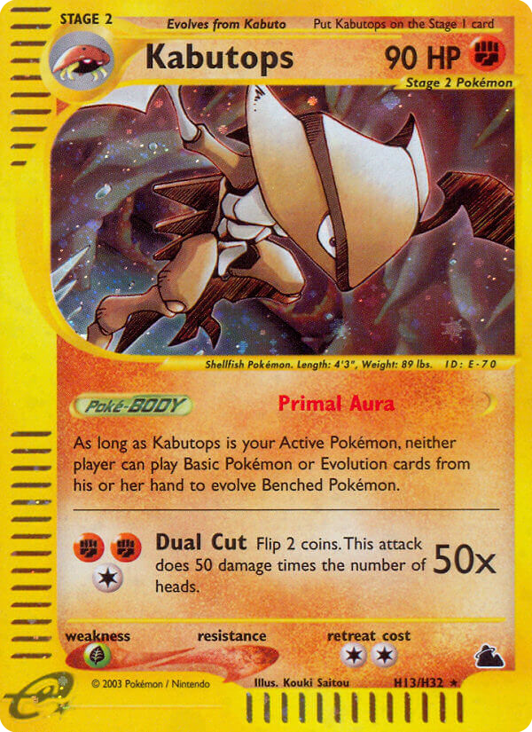 Kabutops card