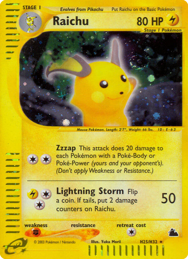 Raichu card