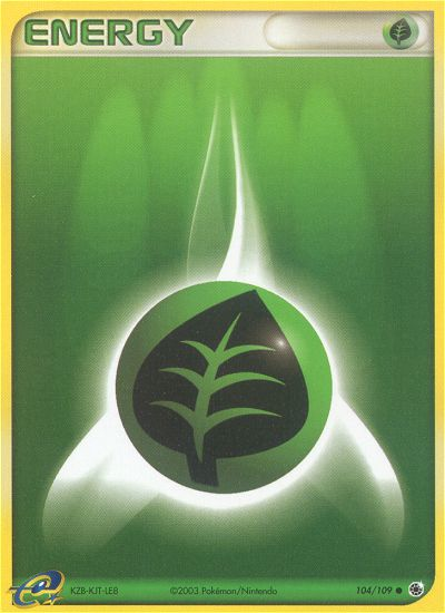 Grass Energy card