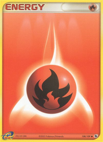 Fire Energy card