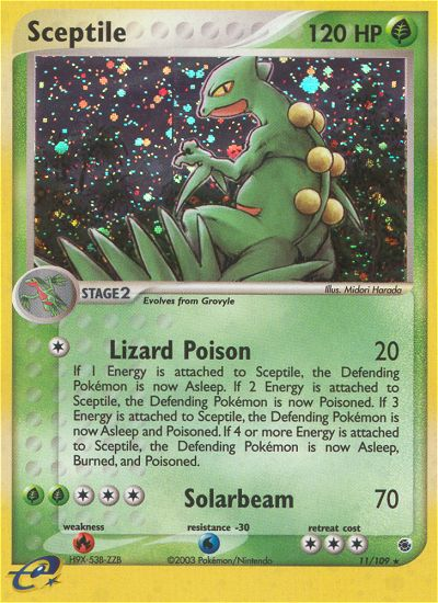 Sceptile card