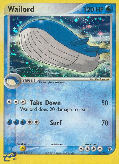 Wailord card