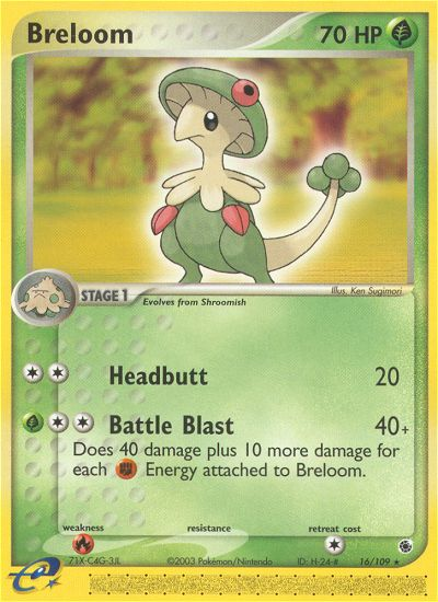 Breloom card