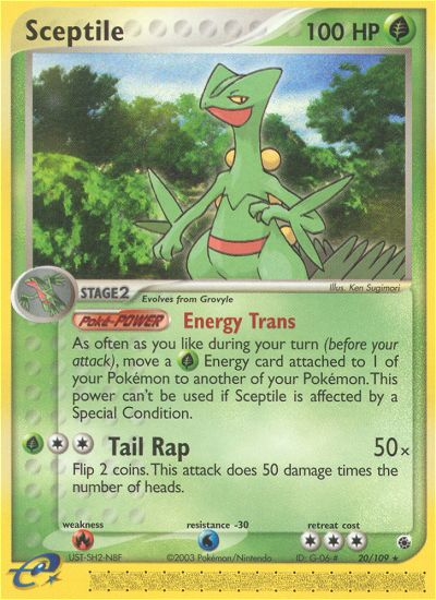 Sceptile card