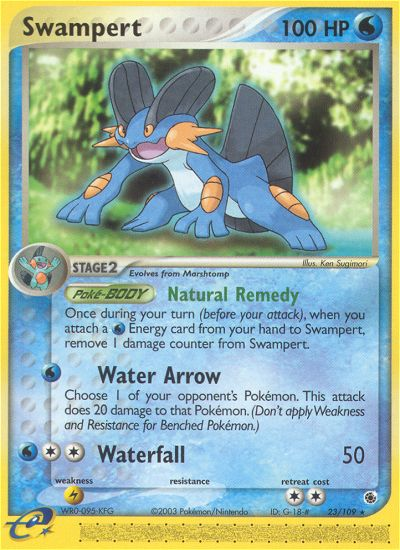 Swampert card