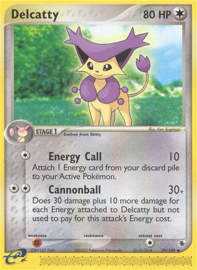 Delcatty card