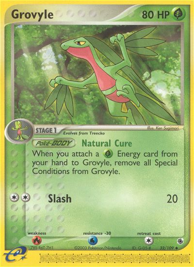 Grovyle card