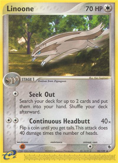 Linoone card