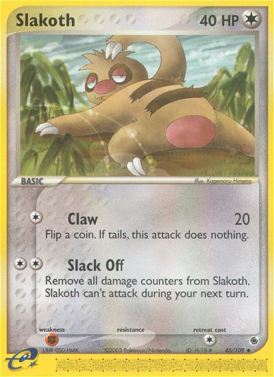 Slakoth card