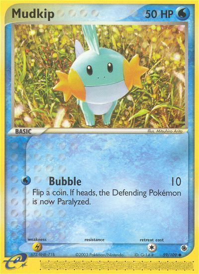 Mudkip card