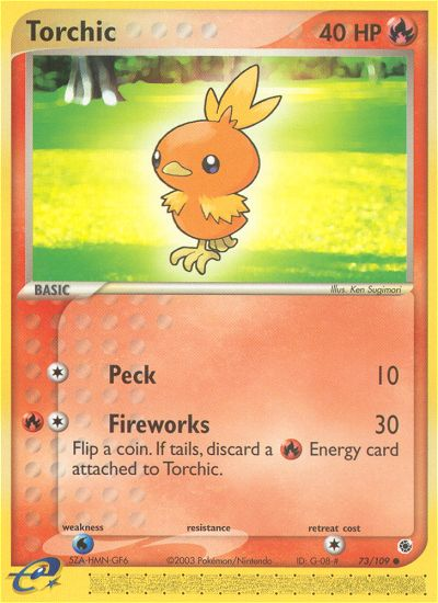 Torchic card