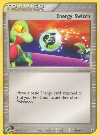 Energy Switch card