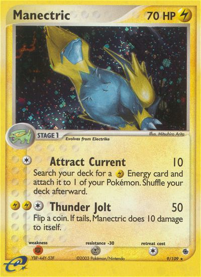 Manectric card