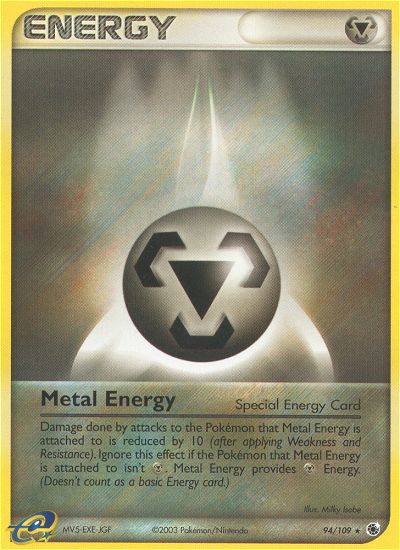 Metal Energy card