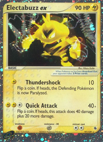 Electabuzz ex card