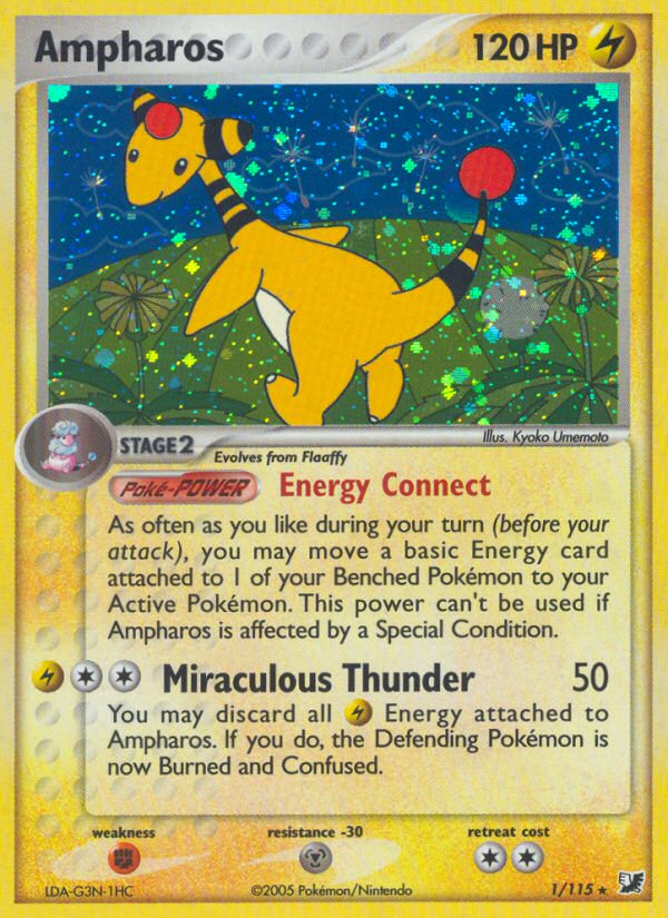 Ampharos card