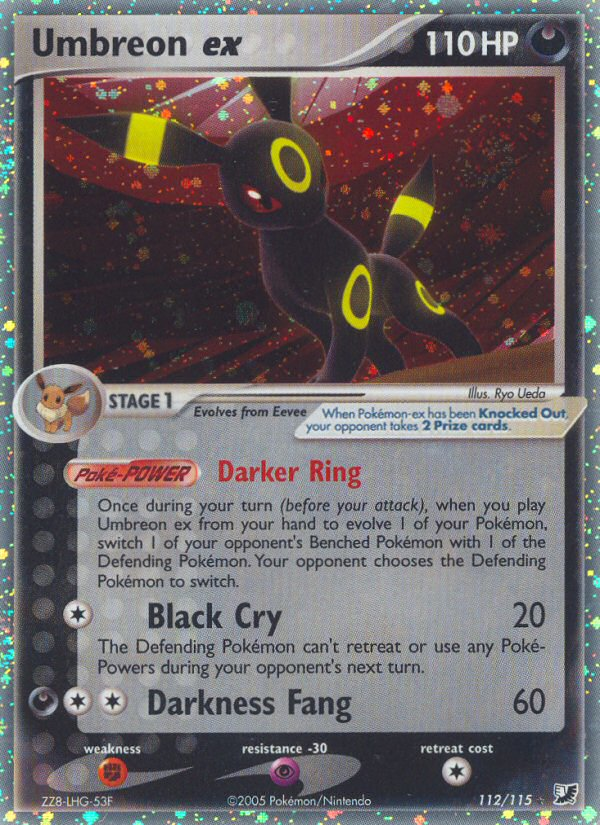 Umbreon ex card